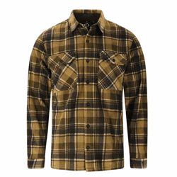 Whistler Astrali Checked Fleece Shirt - Dark Olive